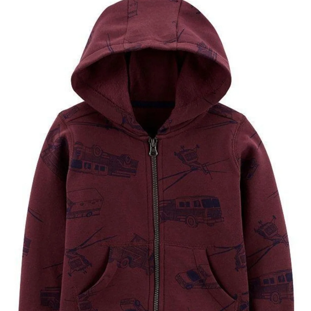 Carter's‎ Toddler Boys Full-Zip Hoodie 2T
